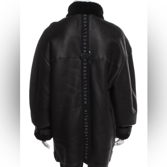 Marcell Von Berlin 100% Sheepskin Men’s Jacket - Picture 2 of 10